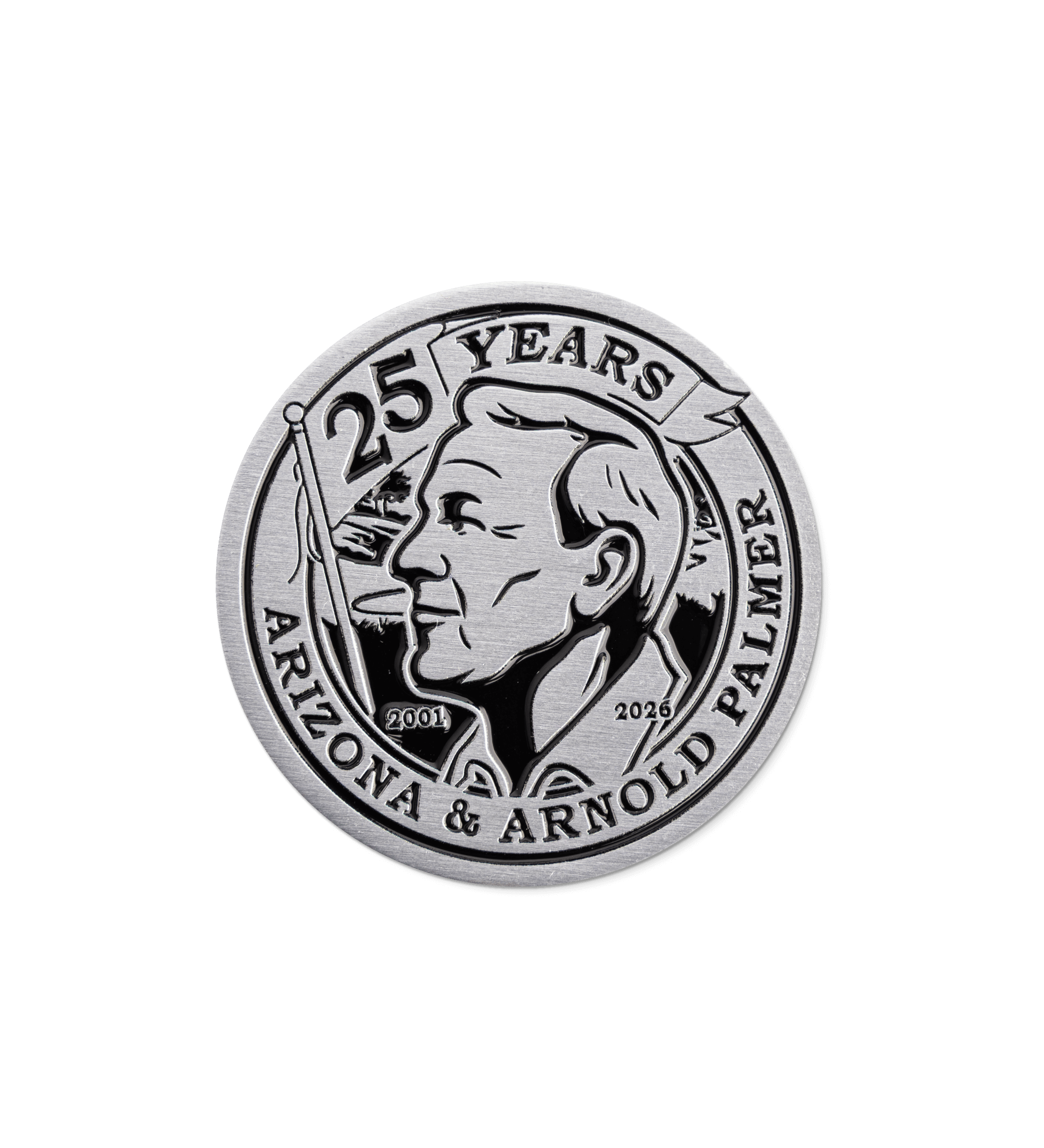 Arnold Palmer 25th Anniversary Coin – DrinkAriZona