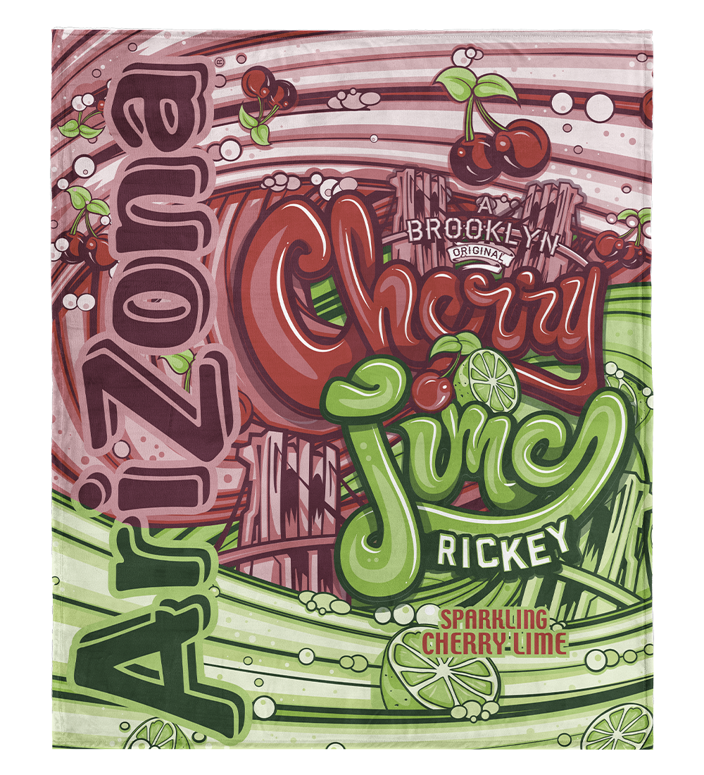 Cherry Lime Ricky Blanket