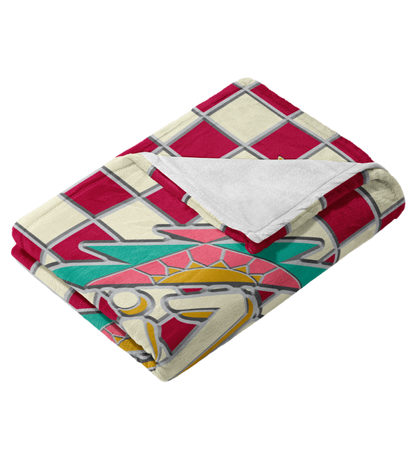 Raspberry Iced Tea Blanket Folded Shot