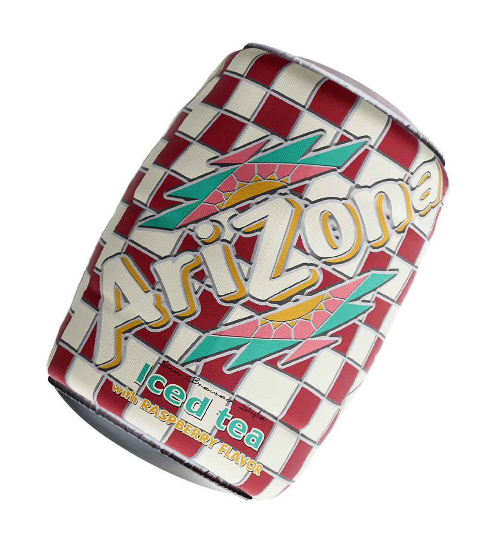 Raspberry Tea Big Can Plush Pillow