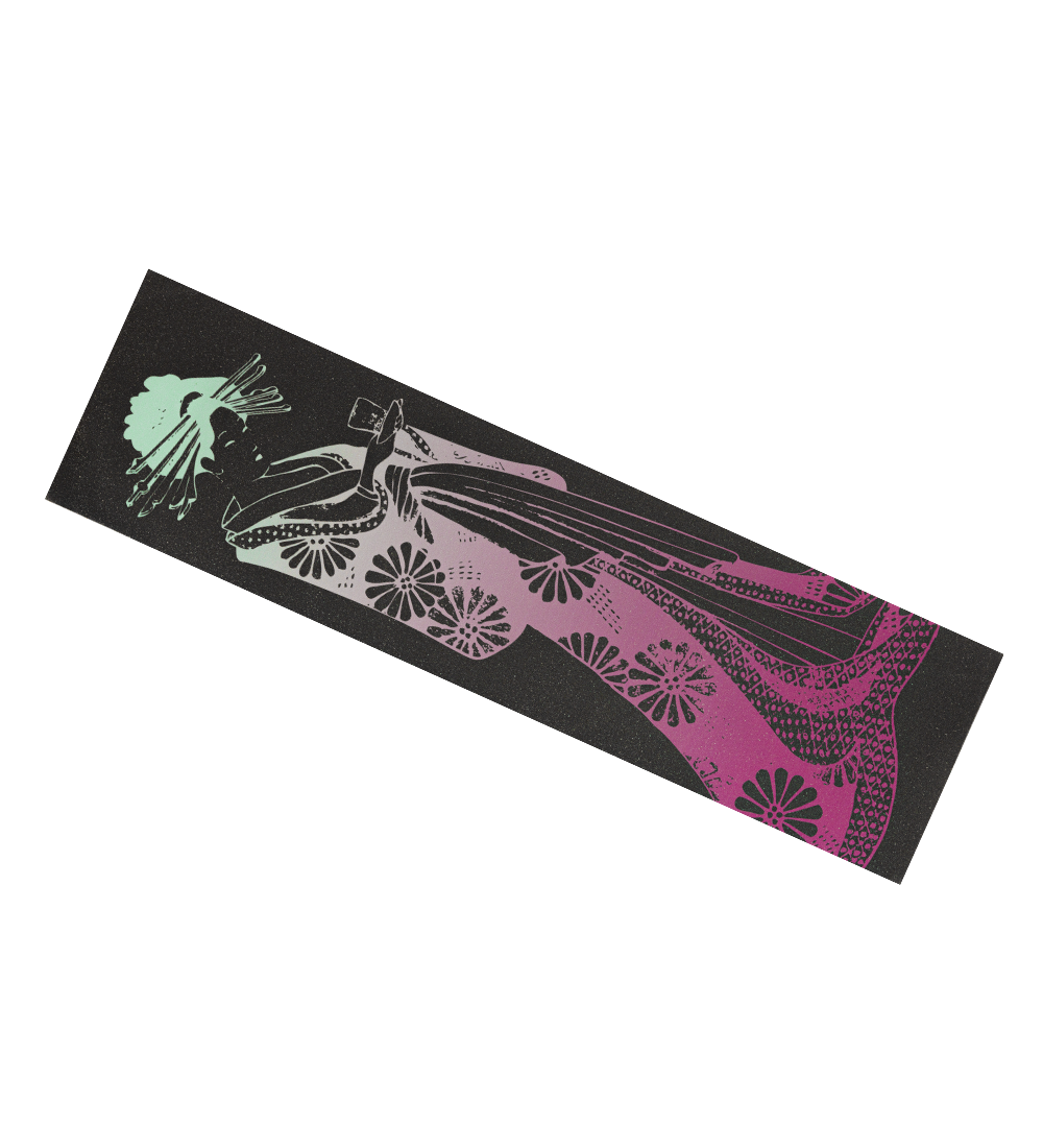 Black Japanese-Inspired Grip Tape