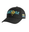 Black & Teal Club 'Zona Drippy Smiley Snapback Hat