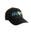 Black & Teal Club 'Zona Drippy Smiley Snapback Hat
