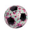 Black & Teal Cherry Blossom Soccer Ball
