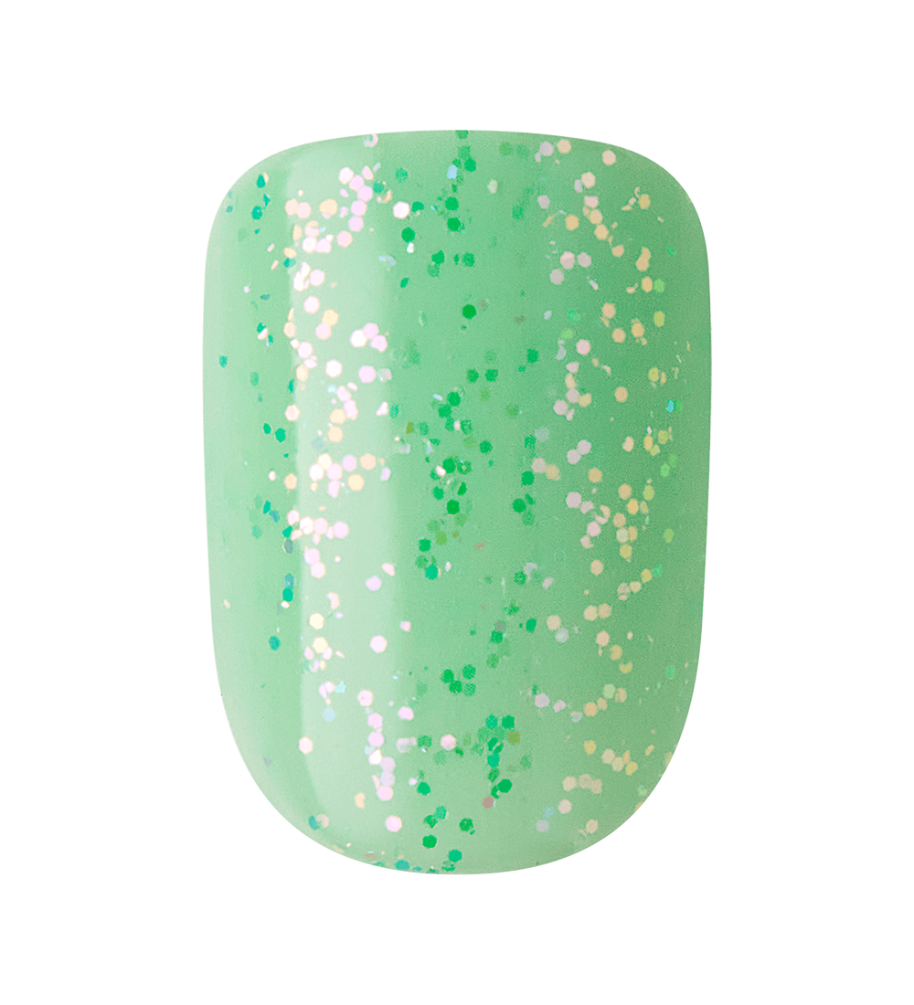 Teal & Pink Cherry Blossom Press-On Nails