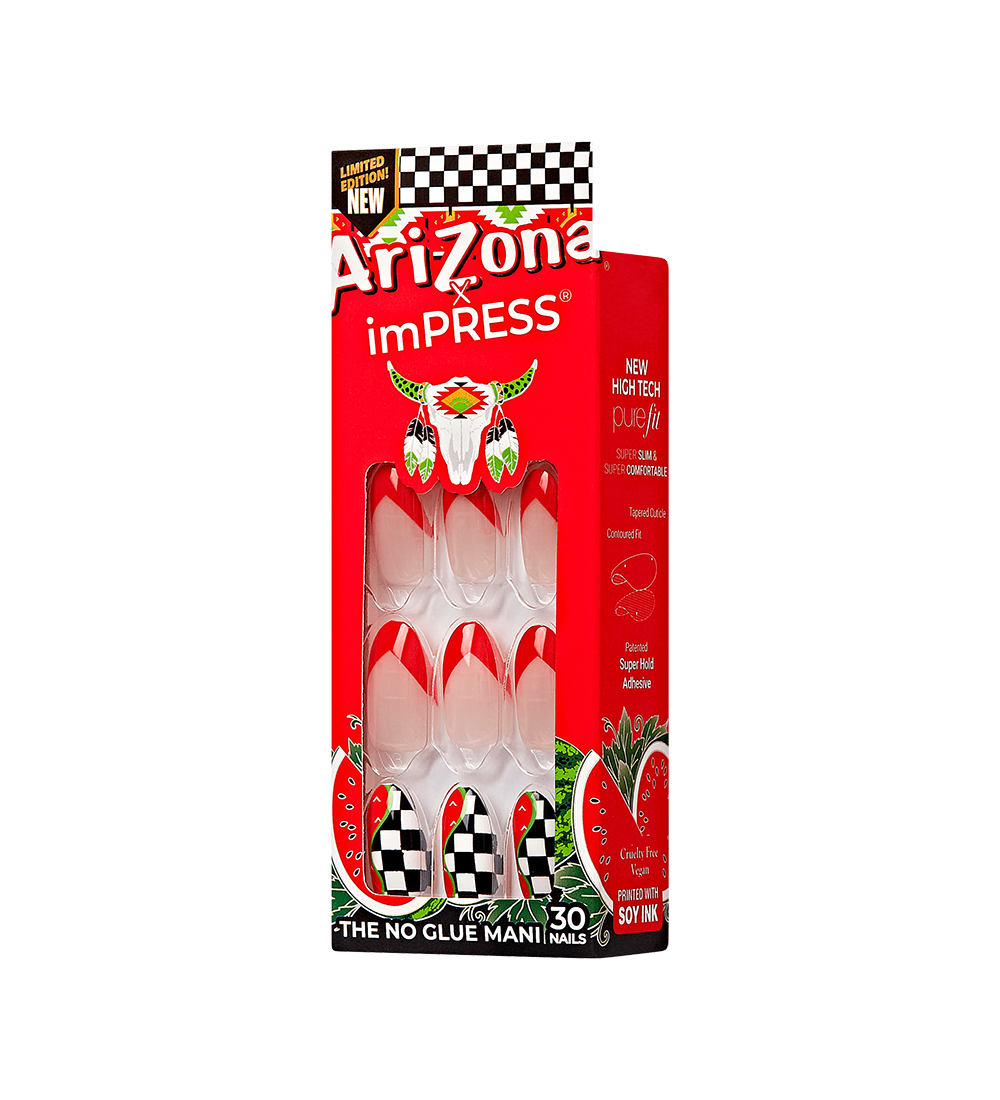 Watermelon Press-On Nails