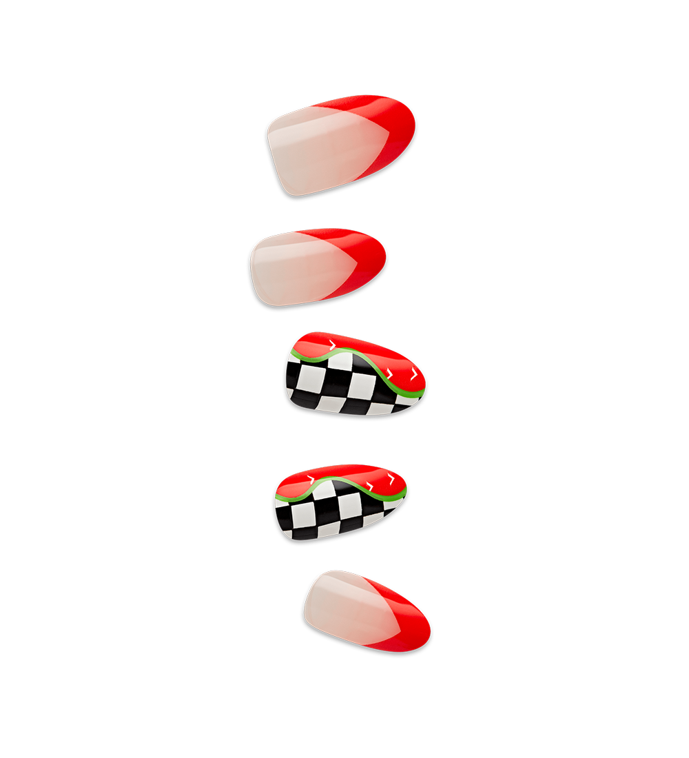 Watermelon Press-On Nails