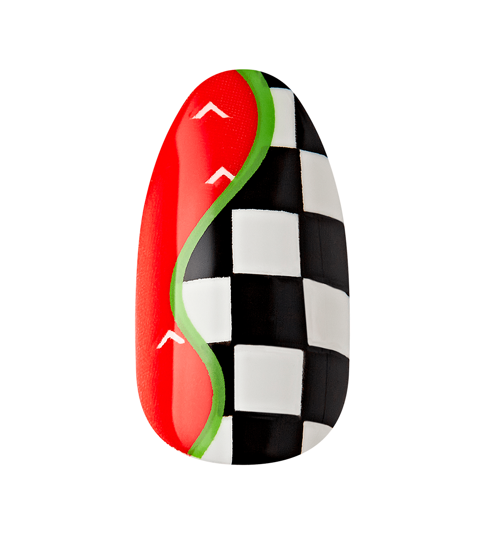 Watermelon Press-On Nails