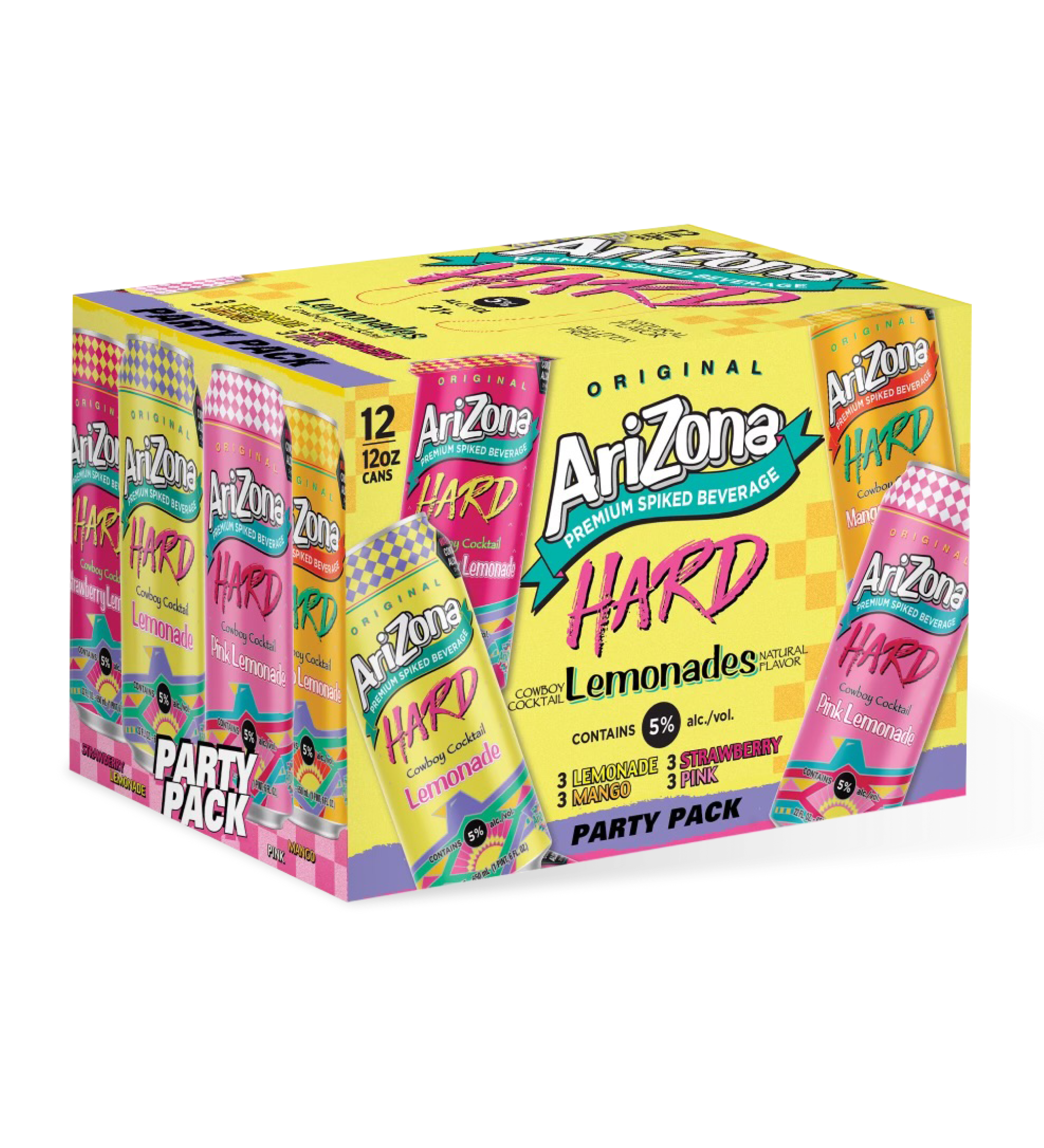 Hard Lemonade 12-Count Party Variety Pack | 12 oz. / 12-pack