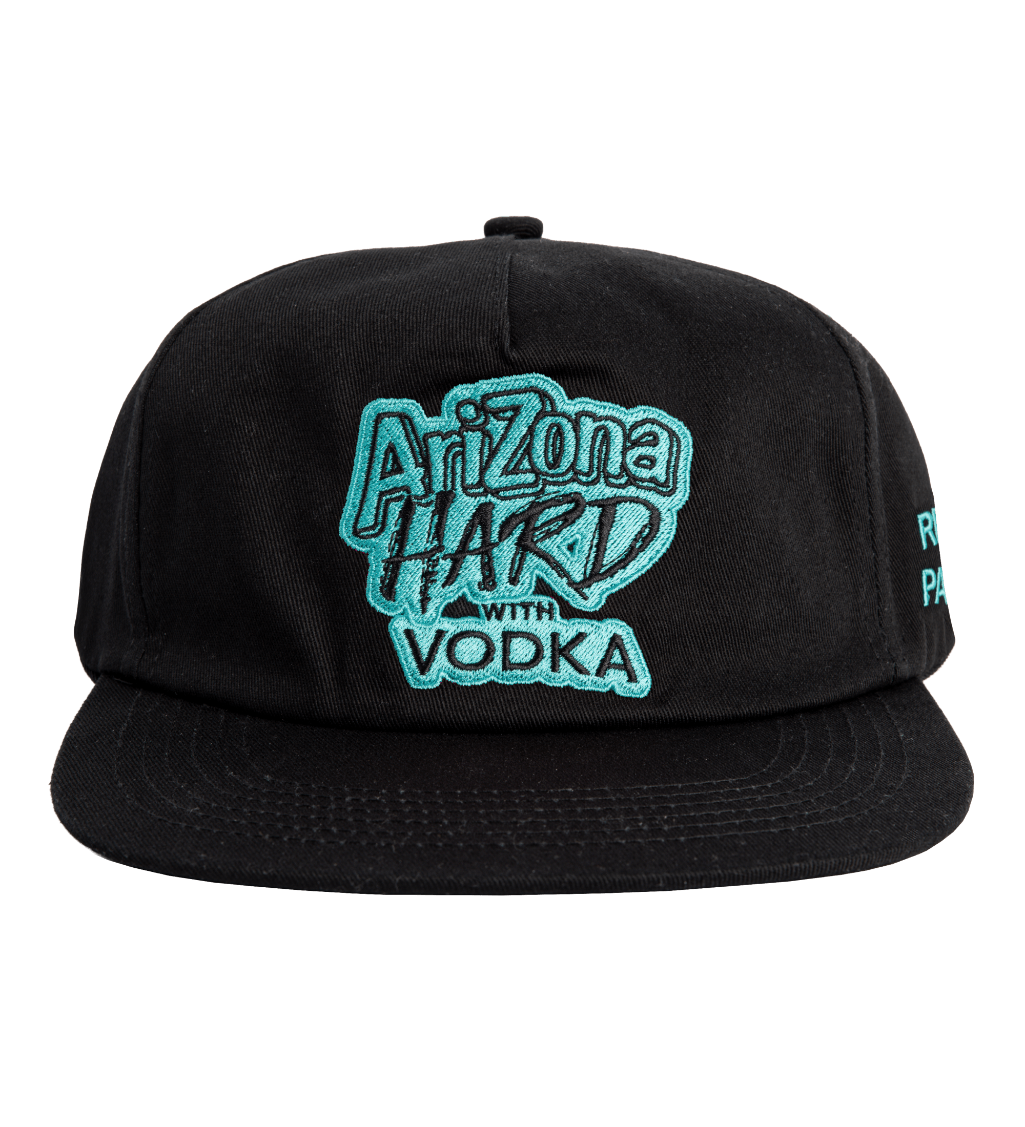 AriZona Hard Vodka Black & Teal Snapback Hat