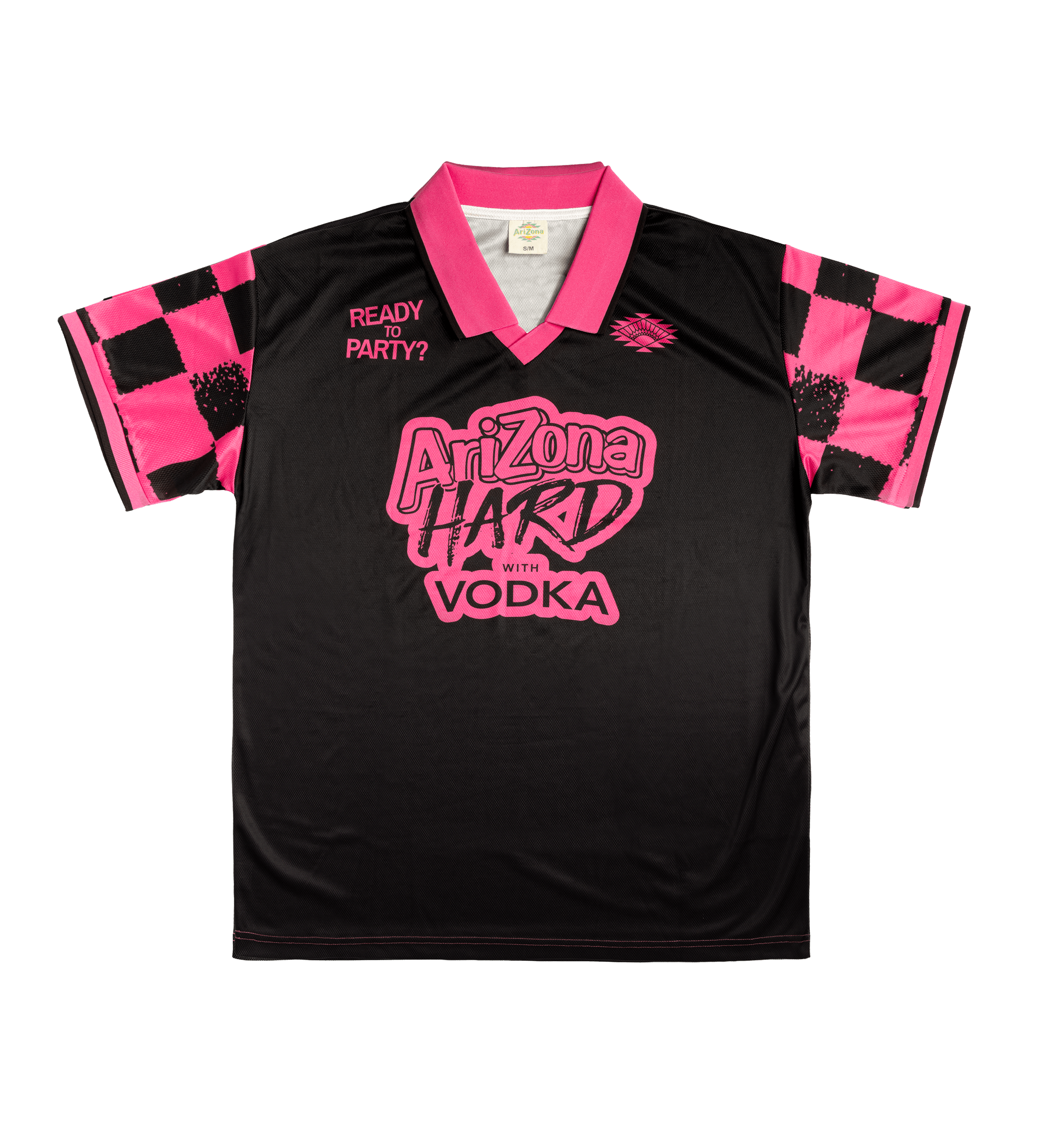 AriZona Hard Vodka Black & Pink Soccer Jersey – DrinkAriZona