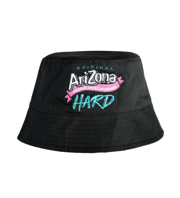 AriZona Hard Black Cherry Blossom Reversible Bucket Hat