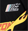 Black Flame Long-Sleeve T-Shirt