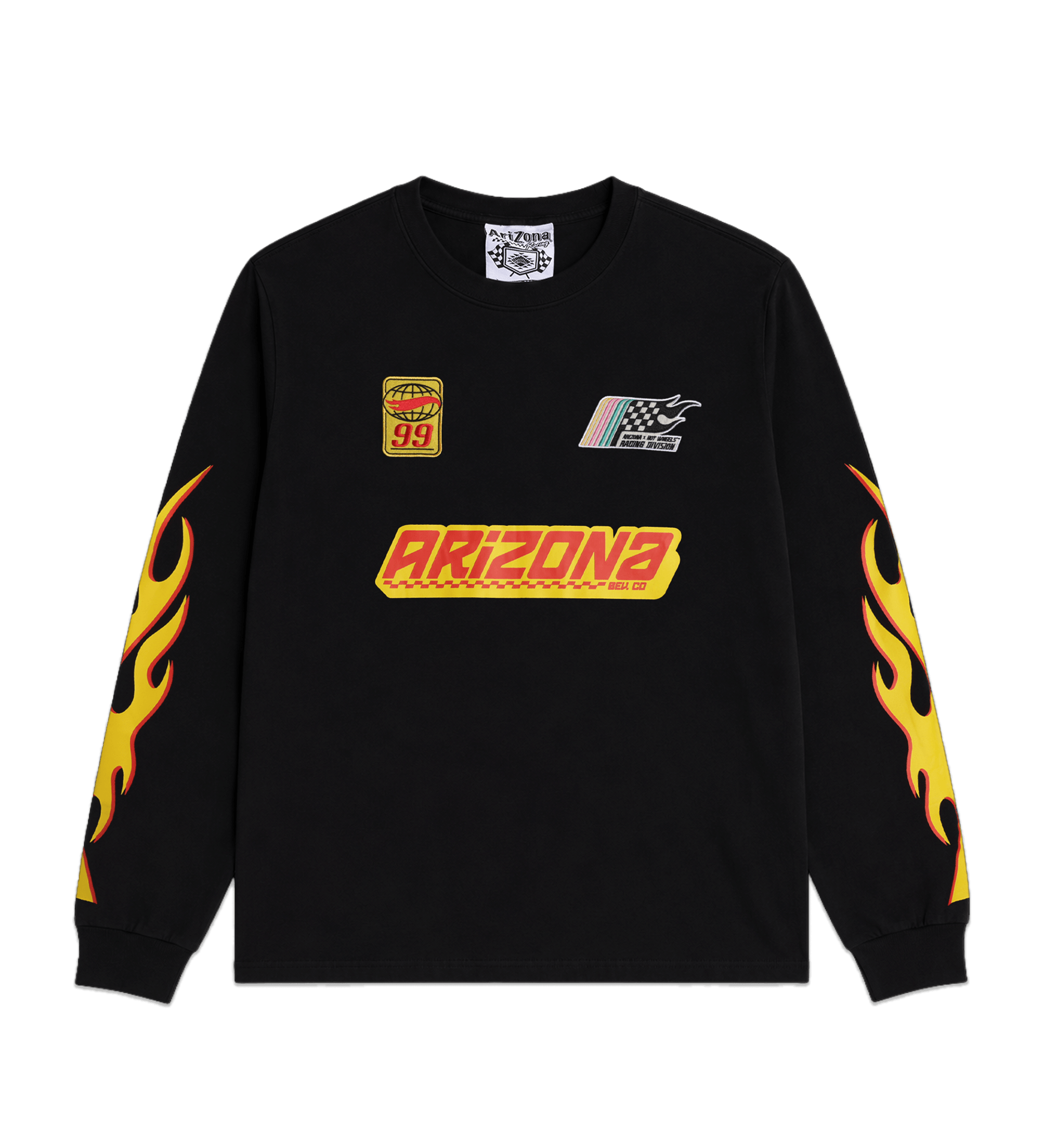 Black Flame Long-Sleeve T-Shirt – DrinkAriZona