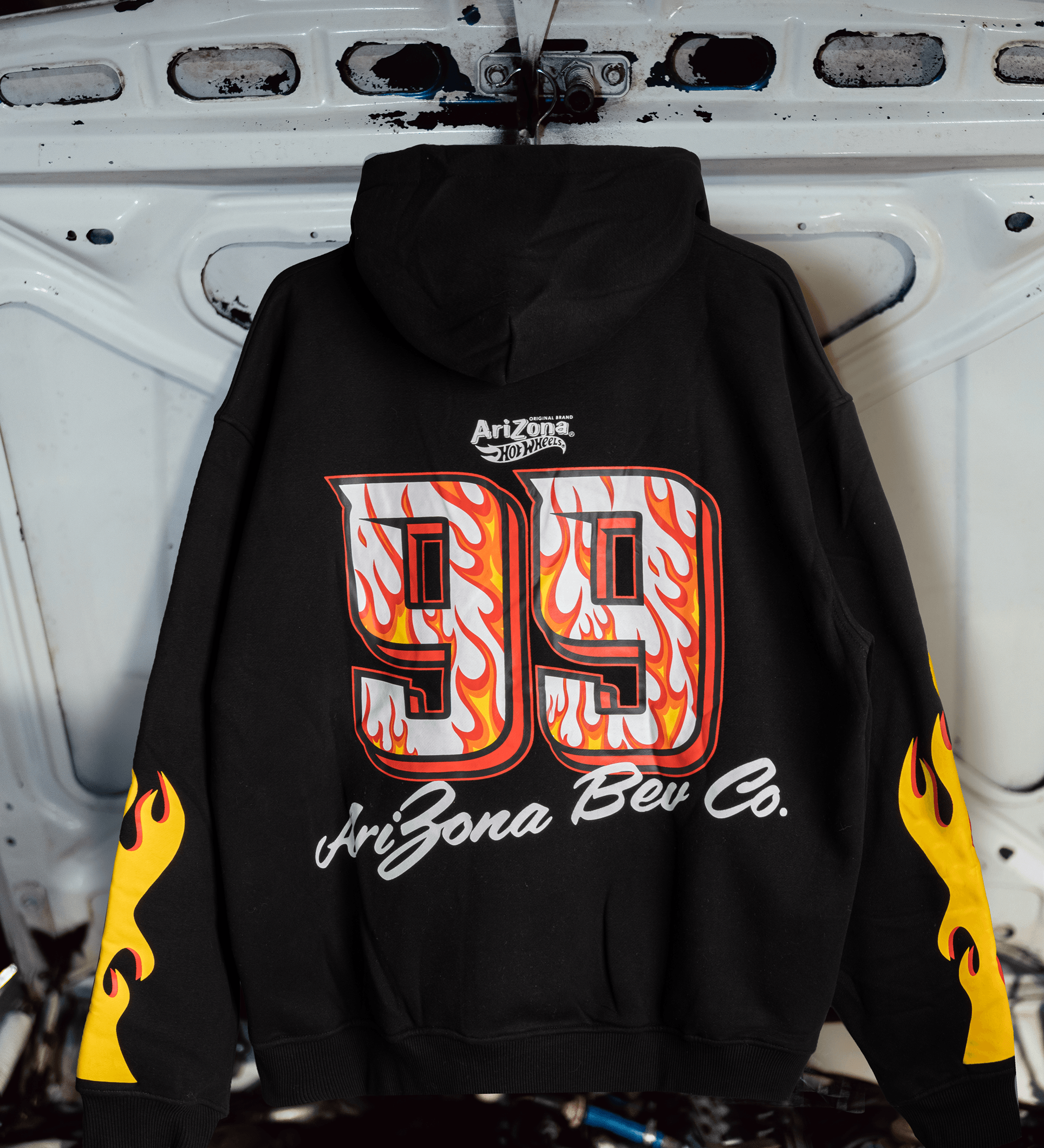 Black Flame Hoodie