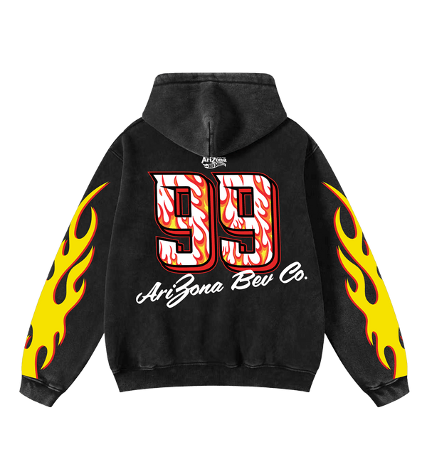 Black Flame Hoodie