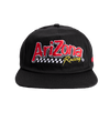 Black & Red Racing Snapback Hat
