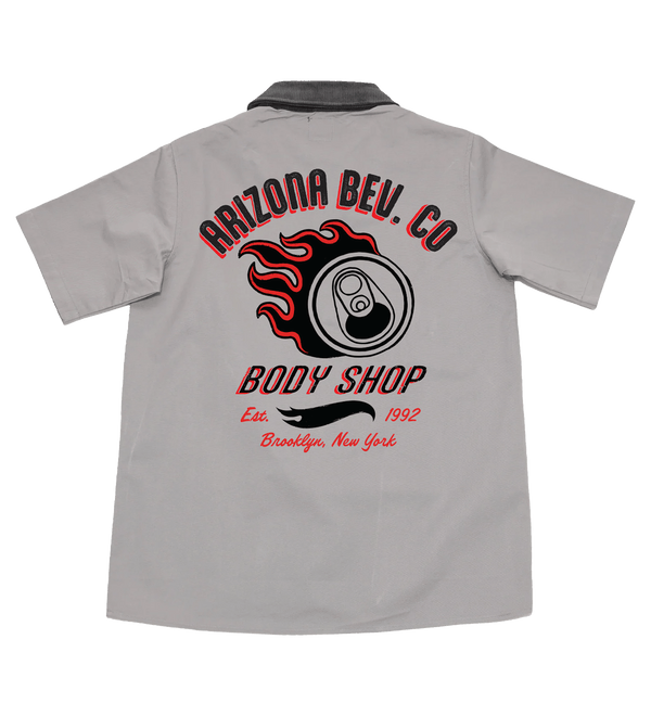 Gray Body Shop Mechanic Shirt