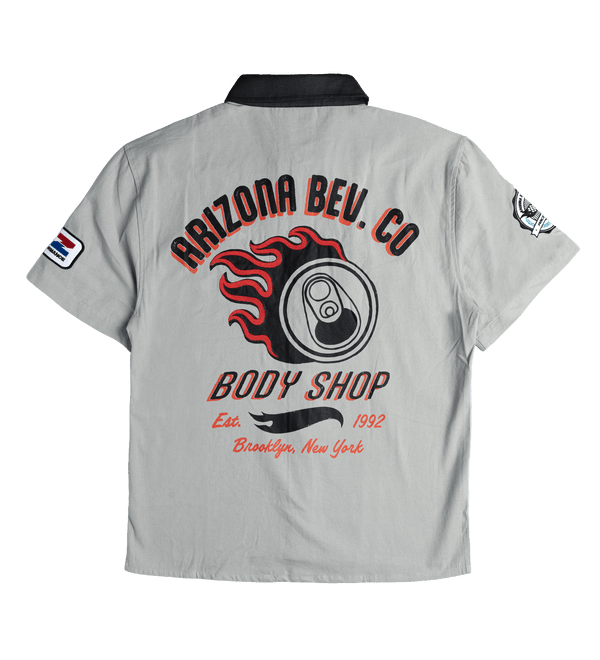 Gray Body Shop Mechanic Shirt