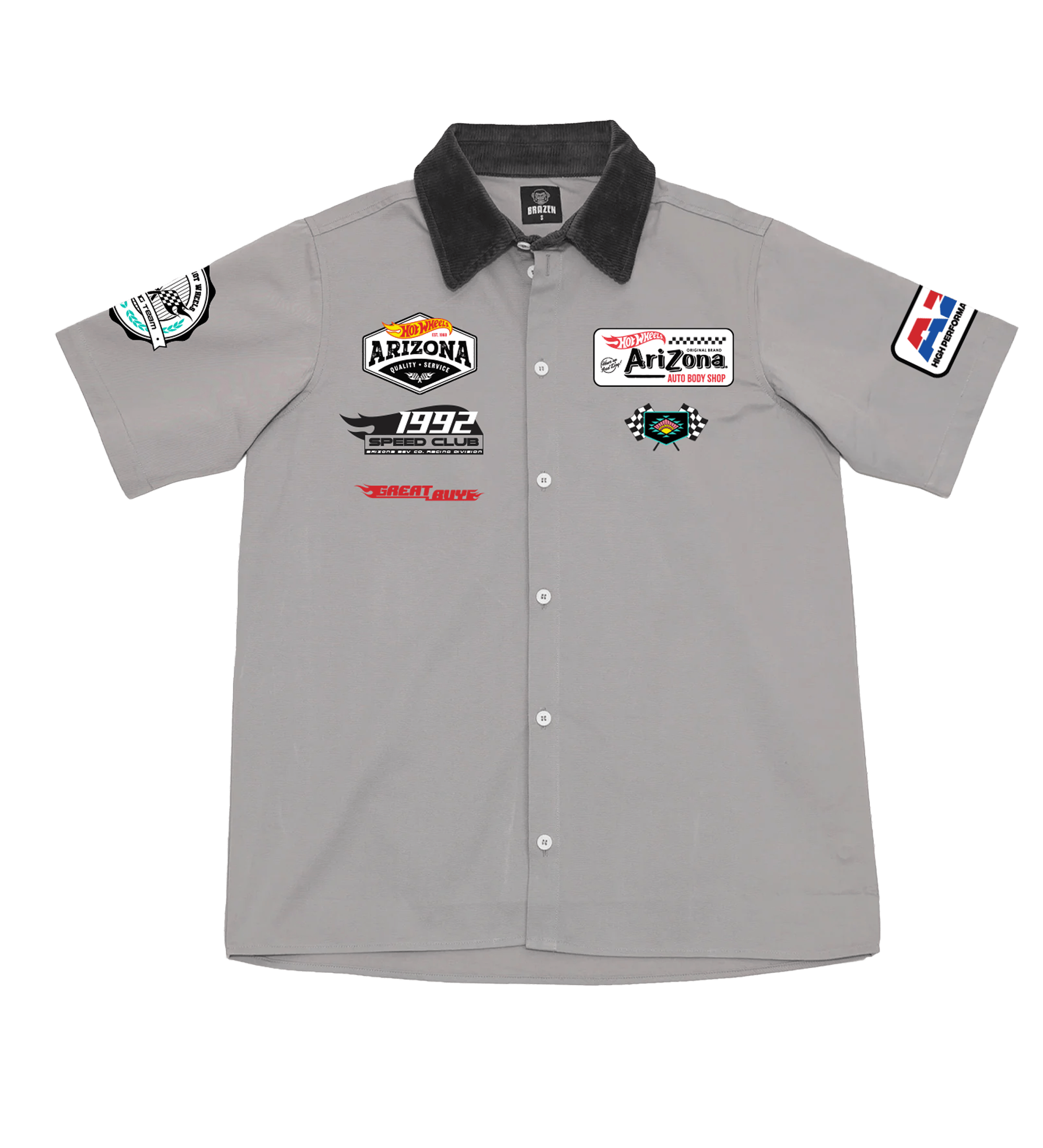 Gray Body Shop Mechanic Shirt