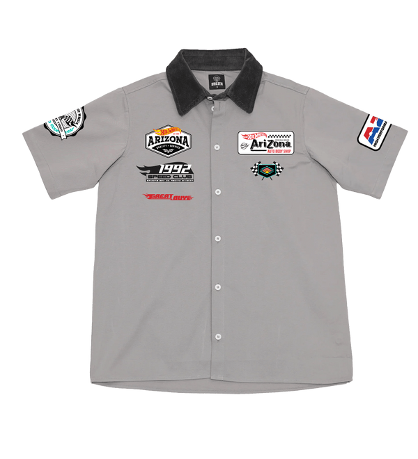 Gray Body Shop Mechanic Shirt