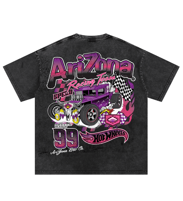 Black & Purple Race Car T-Shirt