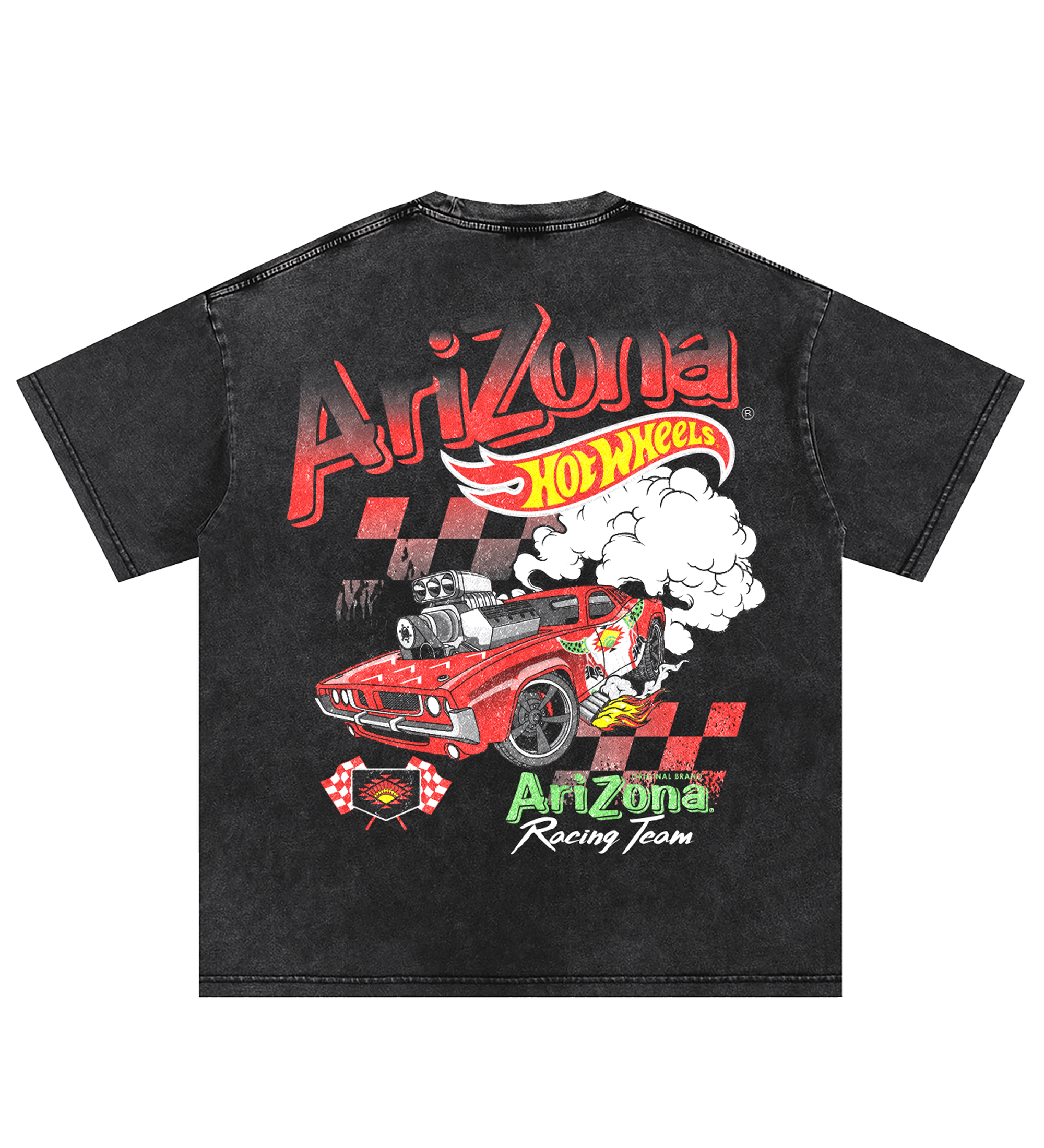 Black & Red Race Car T-Shirt