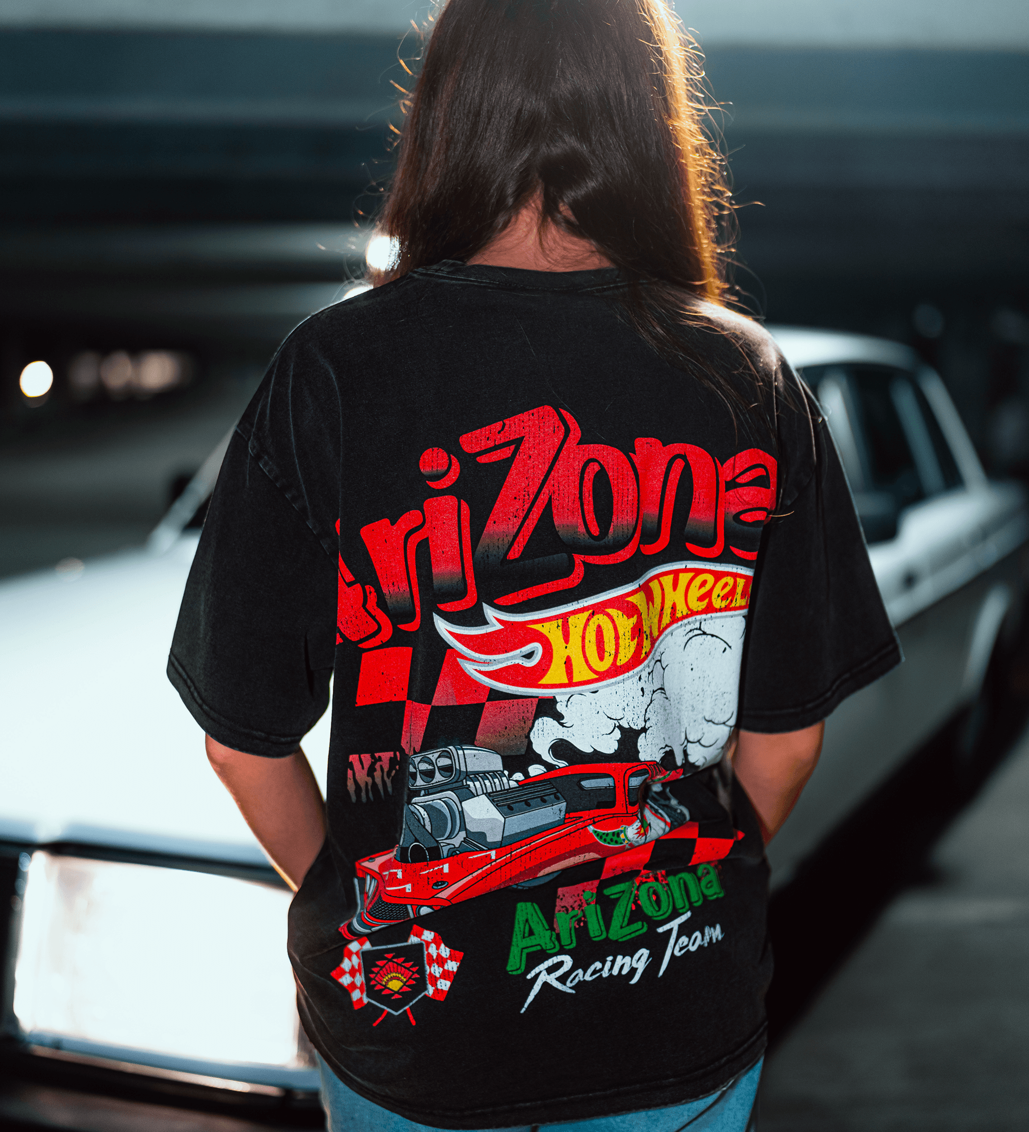 Black & Red Race Car T-Shirt