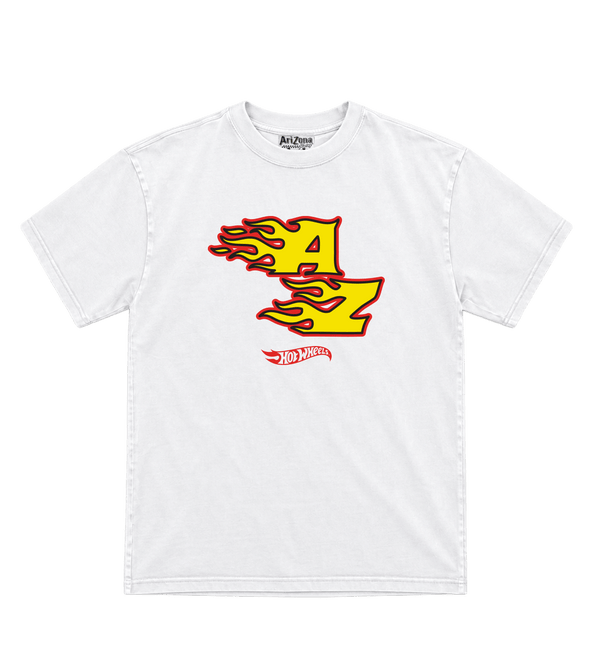 White & Red Race Car T-Shirt
