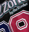 Black Embroidered Rizzler Berry Jersey