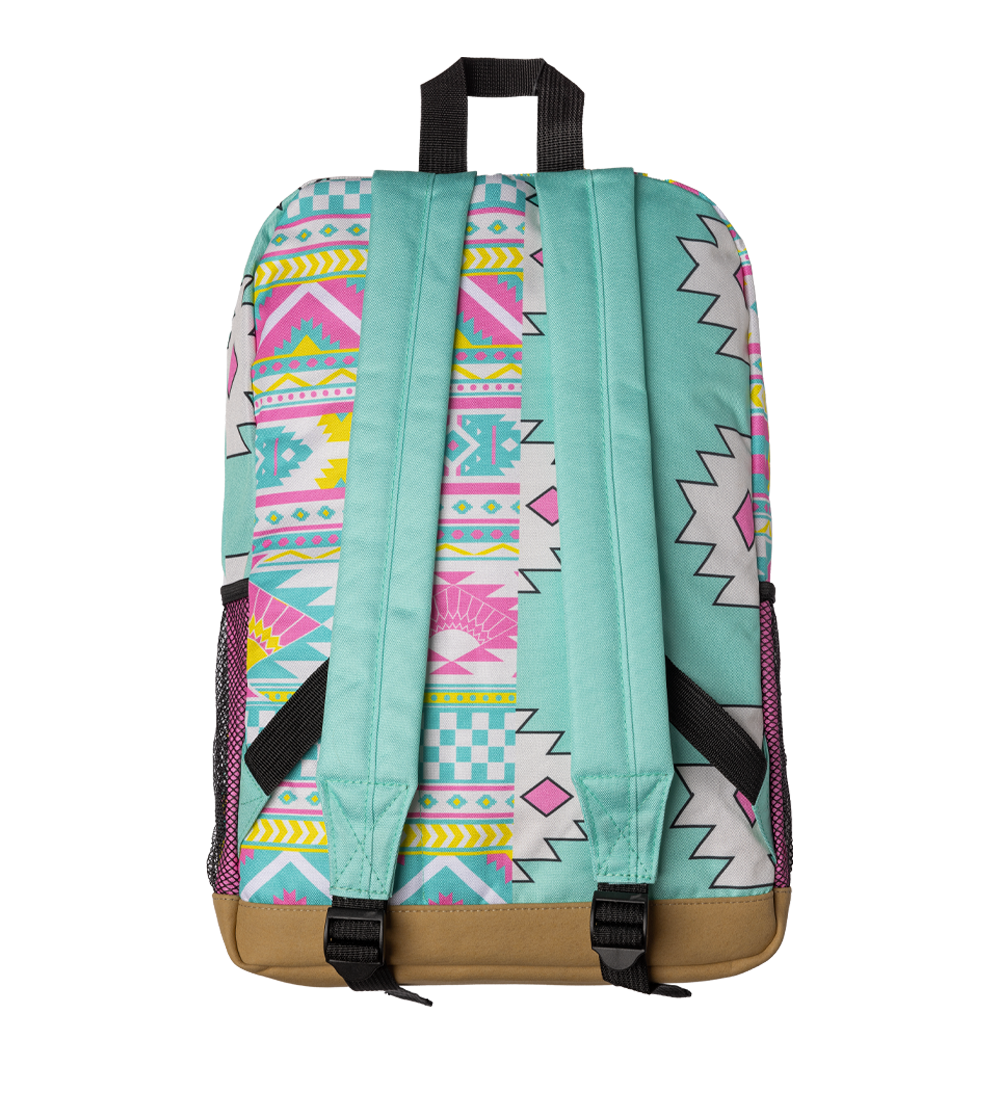 AriZona Patchwork Backpack Back