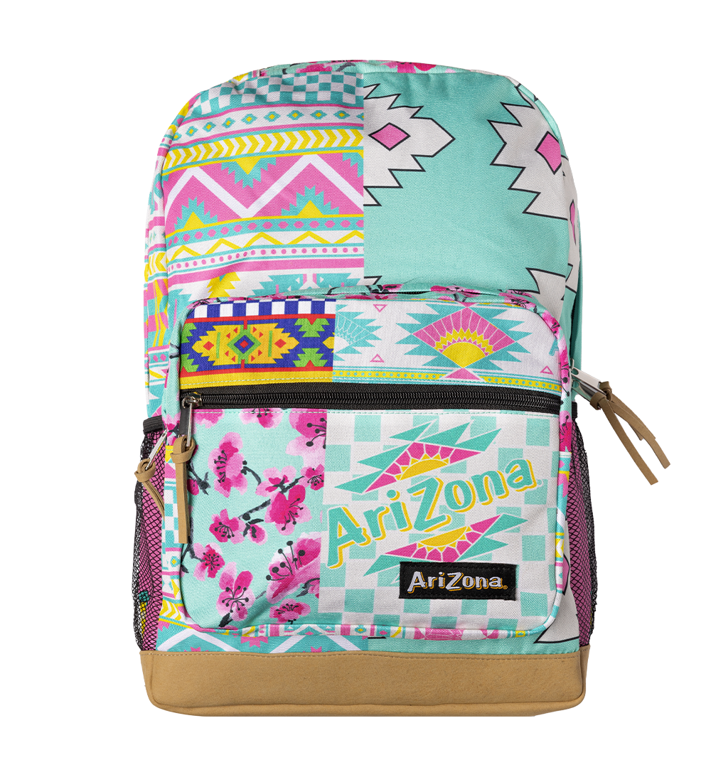AriZona Patchwork Backpack Front