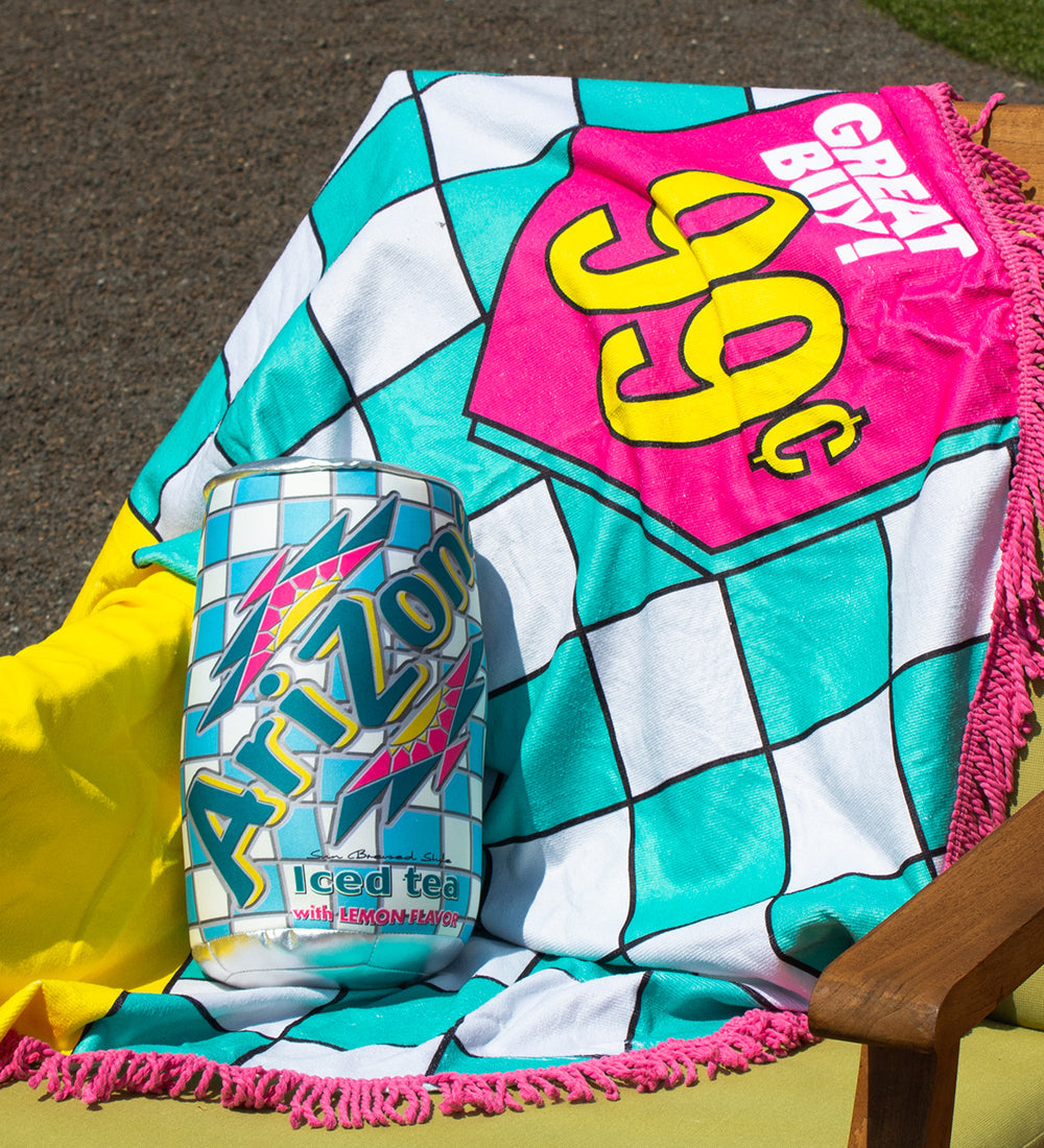 Lemon Tea Big Can Plush Pillow