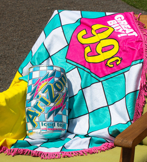 Lemon Tea Big Can Plush Pillow