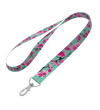 Floral patterned Arizona lanyard on a transparent background