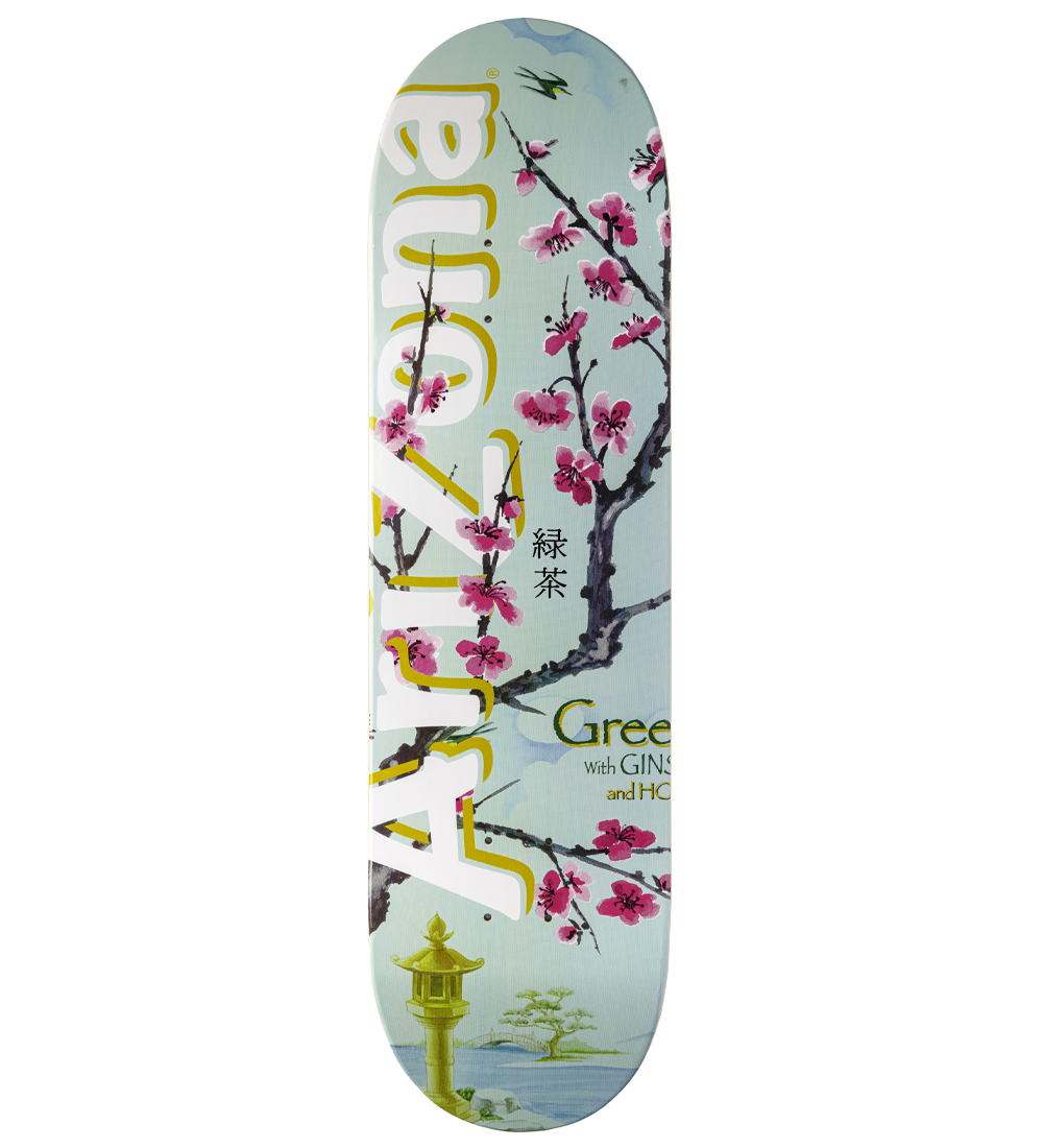 Green Tea Skateboard Deck