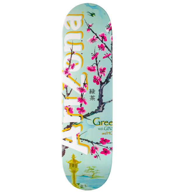 Green Tea Skateboard Deck