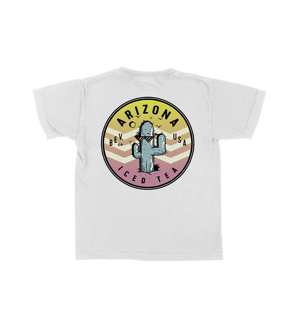White Cactus Cotton T-Shirt | Youth