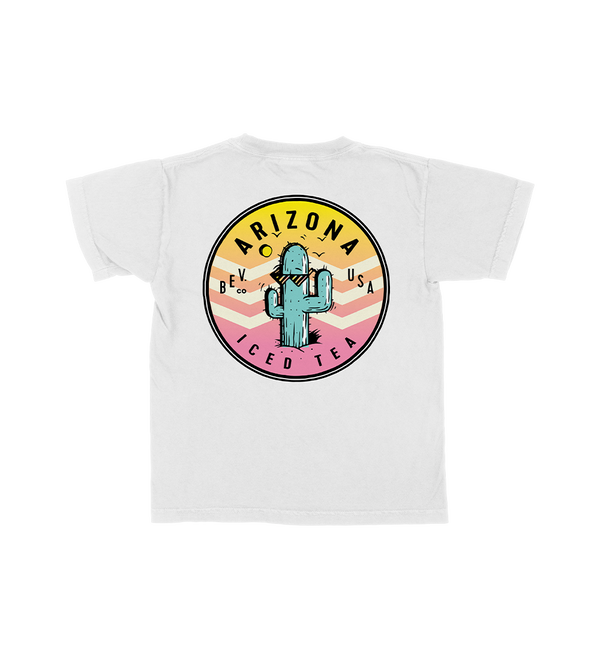White Cactus Cotton T-Shirt | Youth