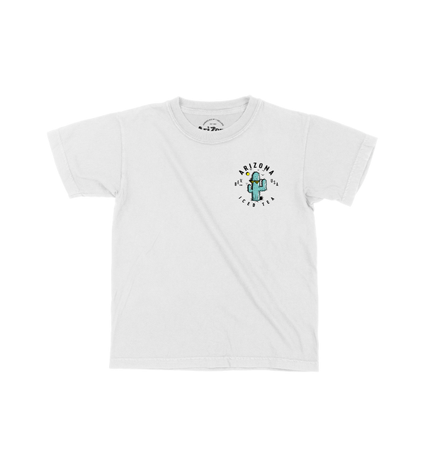 White Cactus Cotton T-Shirt | Youth