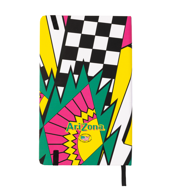 Green Split Sun Notebook