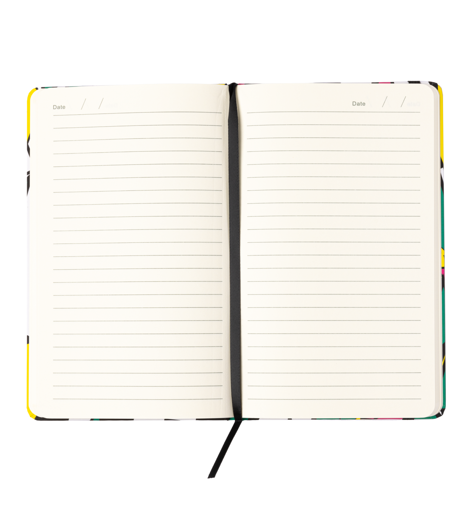 Green Split Sun Notebook