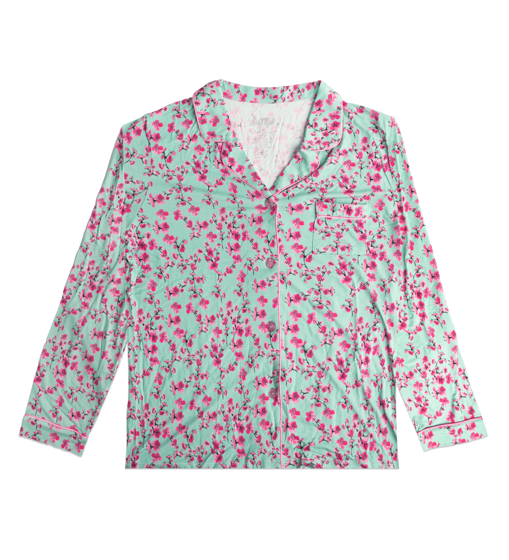 AriZona Blossom PJ Long Sleeve Top