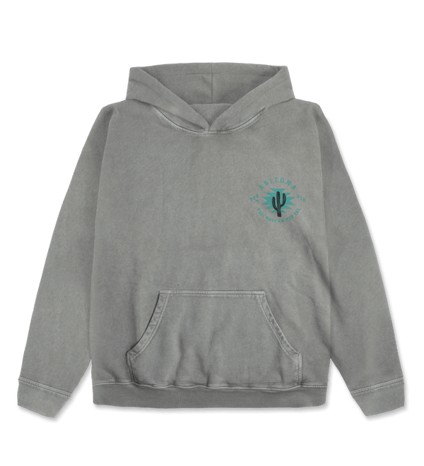 Front Grey Cowboy Hoodie Image