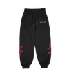 Black Cherry Blossom Sweatpants Front Image