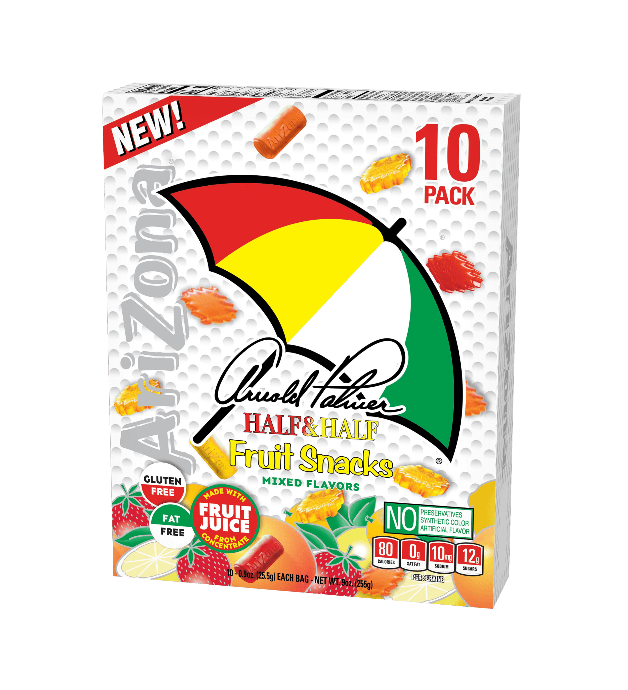 Arnold Palmer 100-Count Fruit Snacks Pack | 100-count / 10 boxes