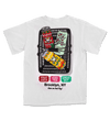 White Big Cans in Bin Cotton T-Shirt