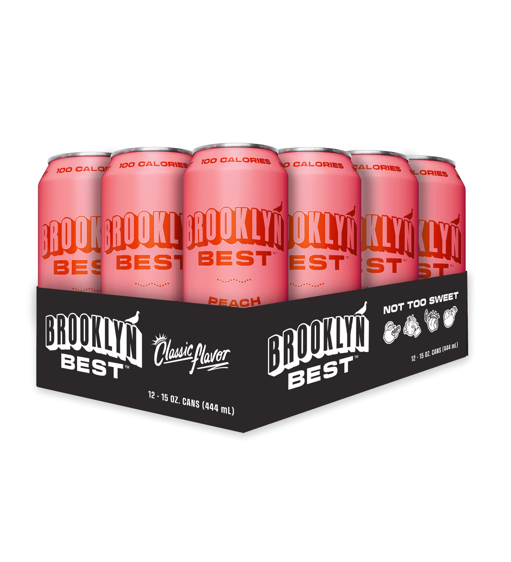 Brooklyn Best Peach Iced Tea | 15 oz. / 12-pack
