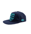 Navy Four Cans Snapback Hat
