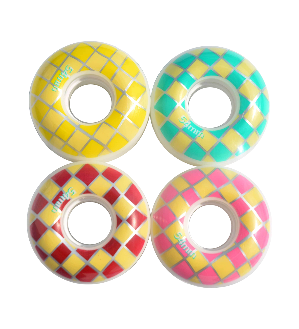 Checkerboard Wheels (Set of 4)
